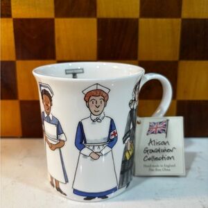 Nurse Mug - White and Blue